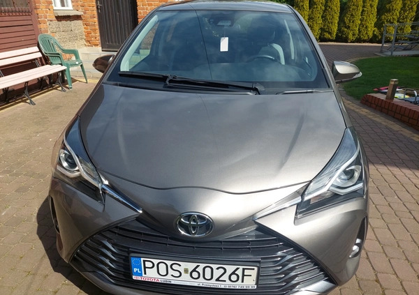 Toyota Yaris cena 62000 przebieg: 22638, rok produkcji 2019 z Pisz małe 154